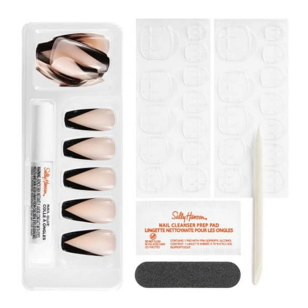 Sally Hansen Perfect Press On Nail Kit - Coffin Shape -  French Twist - Picture 5 of 5